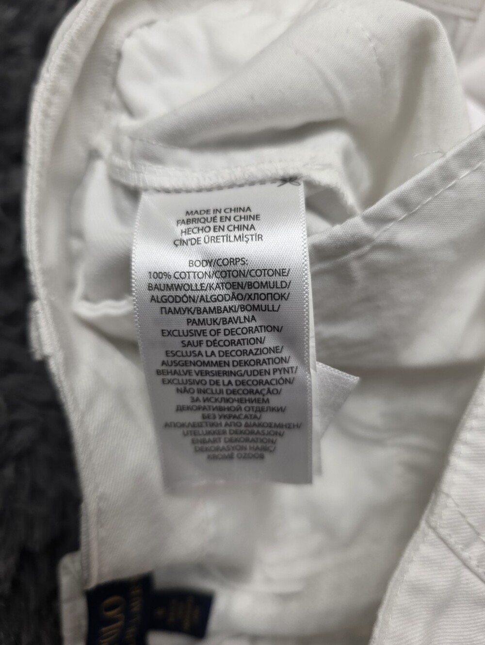 Polo by Ralph Lauren -White Girls Chino Shorts. Size 10. EUC - Picture 4 of 4